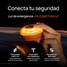 Balise lumineuse d'urgence pour voiture DGT 3.0